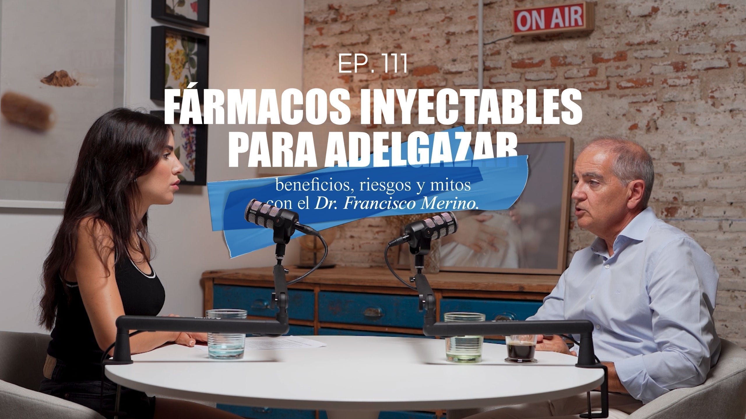 EP 111. Fármacos Inyectables para Adelgazar con el Dr. Francisco Merino.
