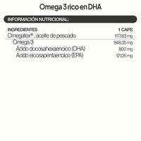 Omega 3 rico en DHA