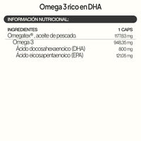 Omega 3 rich in DHA