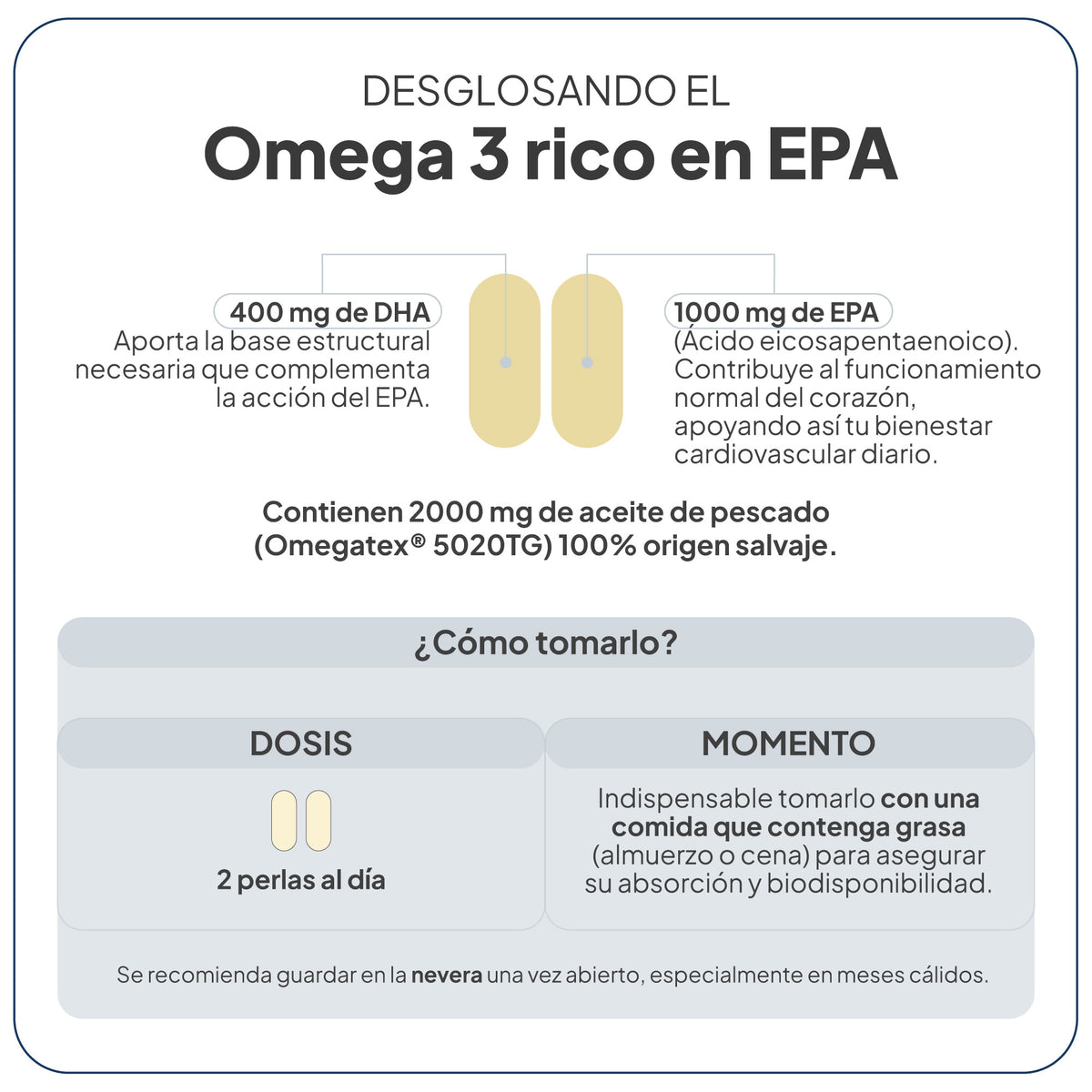 Oméga 3 riche en EPA