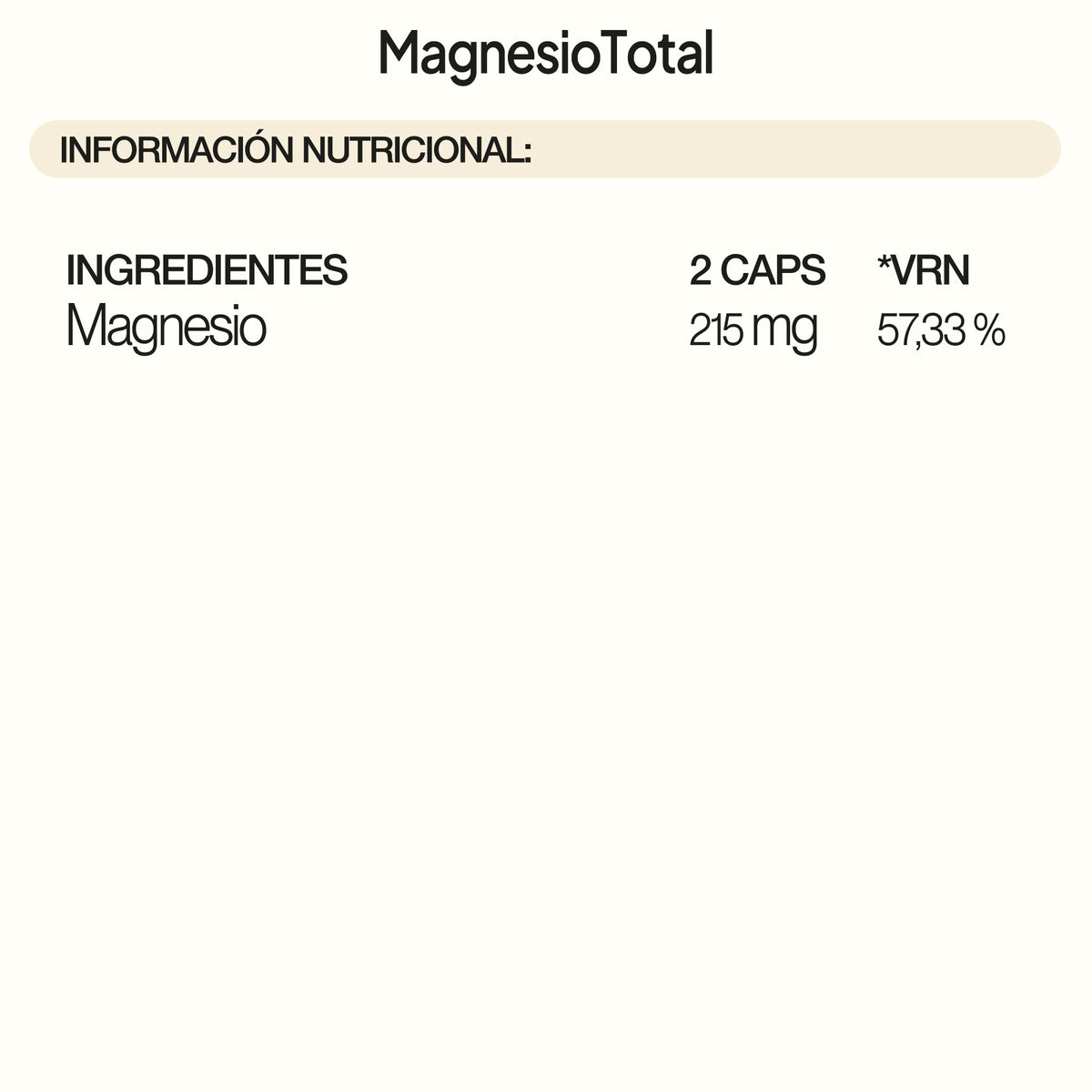 Magnesio Total